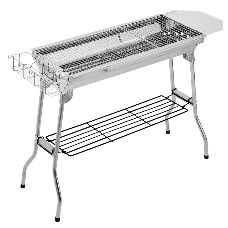 Foldable Stainless Steel Outdoor BBQ Grill