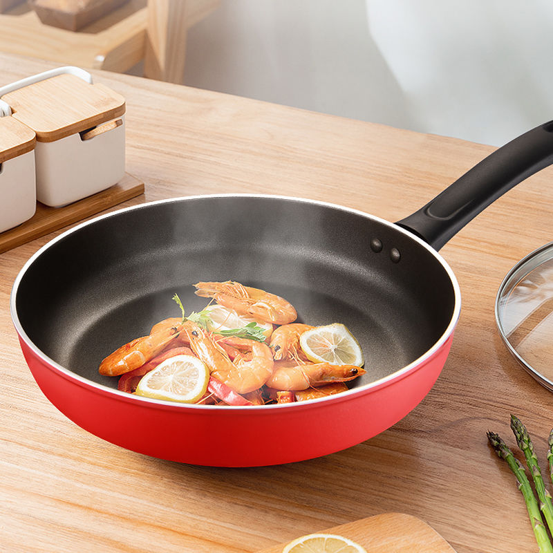 Non-Stick Flat Frying Pan Household Use