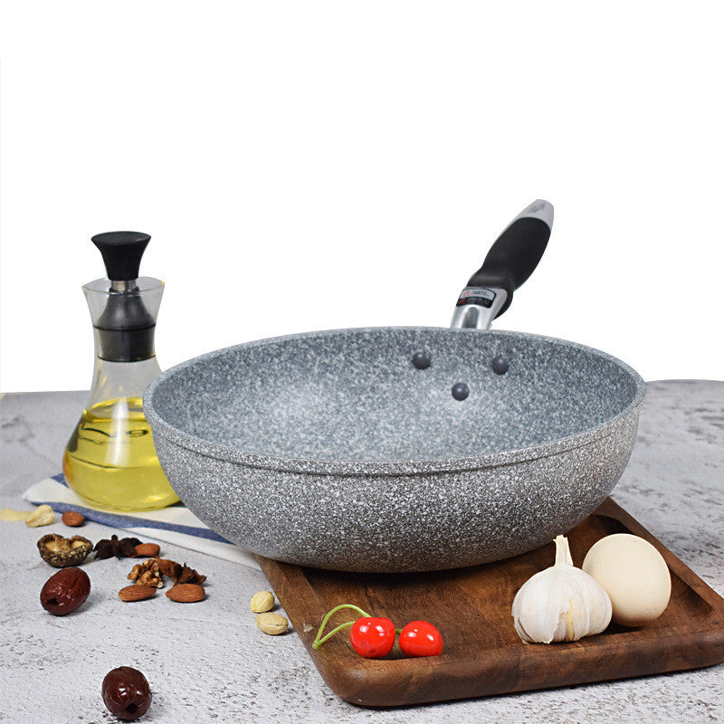 Japanese Maifan Stone Non-Stick Deep Wok