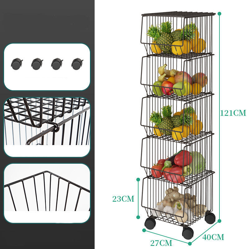 Black Paint Seasoning Bottle Finishing Storage Rack