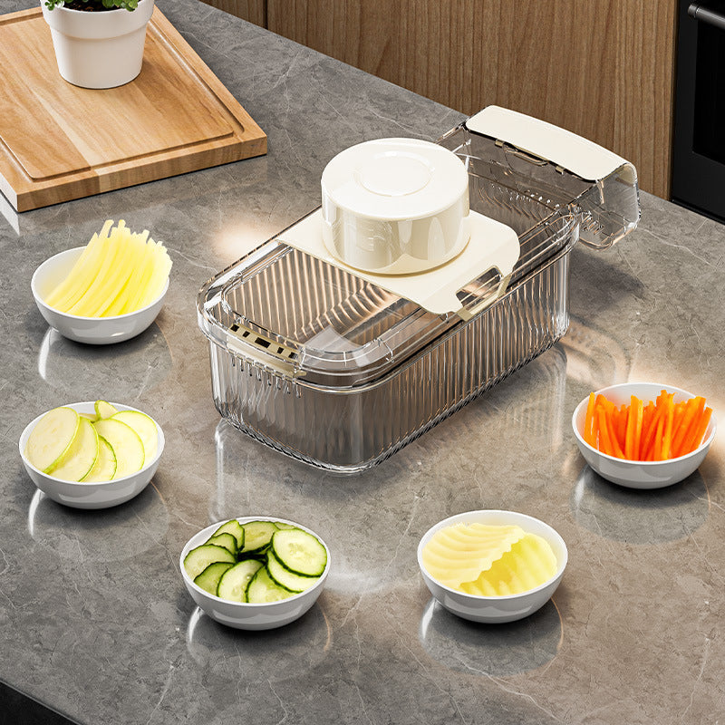 2-in-1 Vegetable Cutter and Drainer