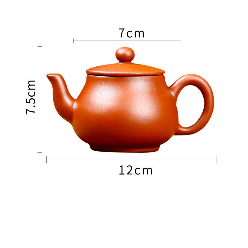 Handmade Purple Clay Teapot Traditional Manual Tea Pot