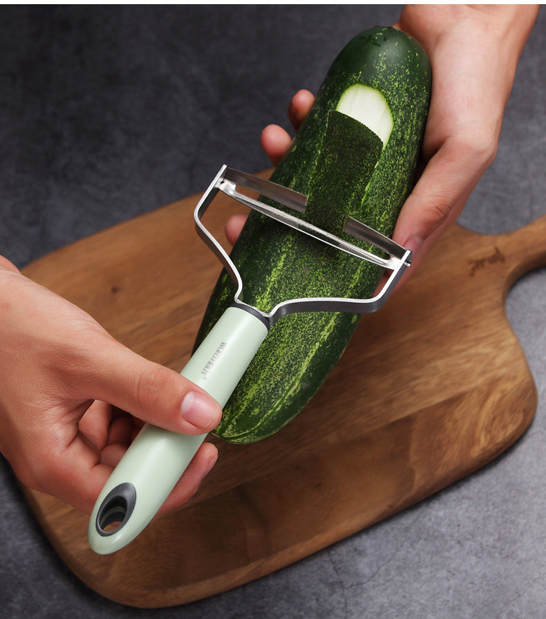 Multifunctional Stainless Steel Kitchen Melon Fruit Peeler
