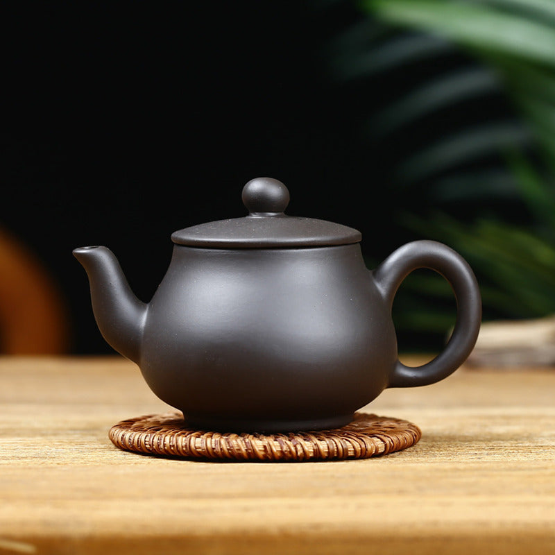 Handmade Purple Clay Teapot Traditional Manual Tea Pot