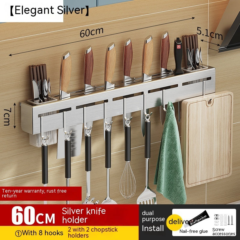 Kitchen Hook Wall Mounted Storage Rack