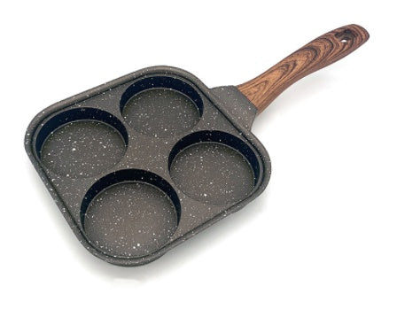 Four-Hole Non-Stick Fried Egg & Burger Pan