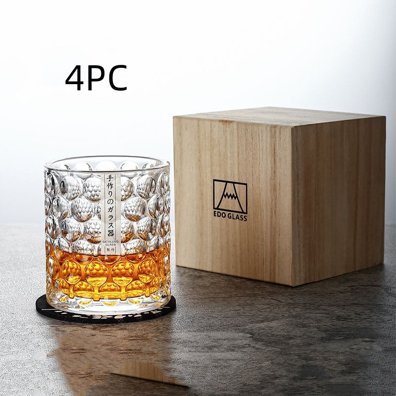 Collect Japanese Whiskey Glasses And Foreign Wine Glasses