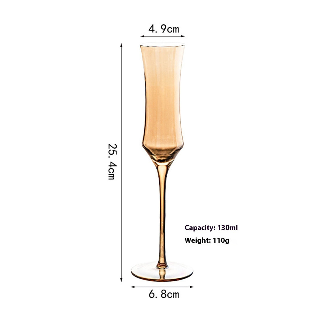 Golden Red Wine Glass Household Decanter