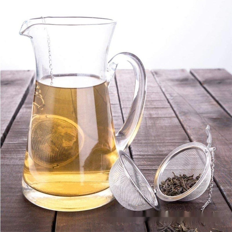 Stainless Steel Tea Ball Infuser Strainer Filter Set
