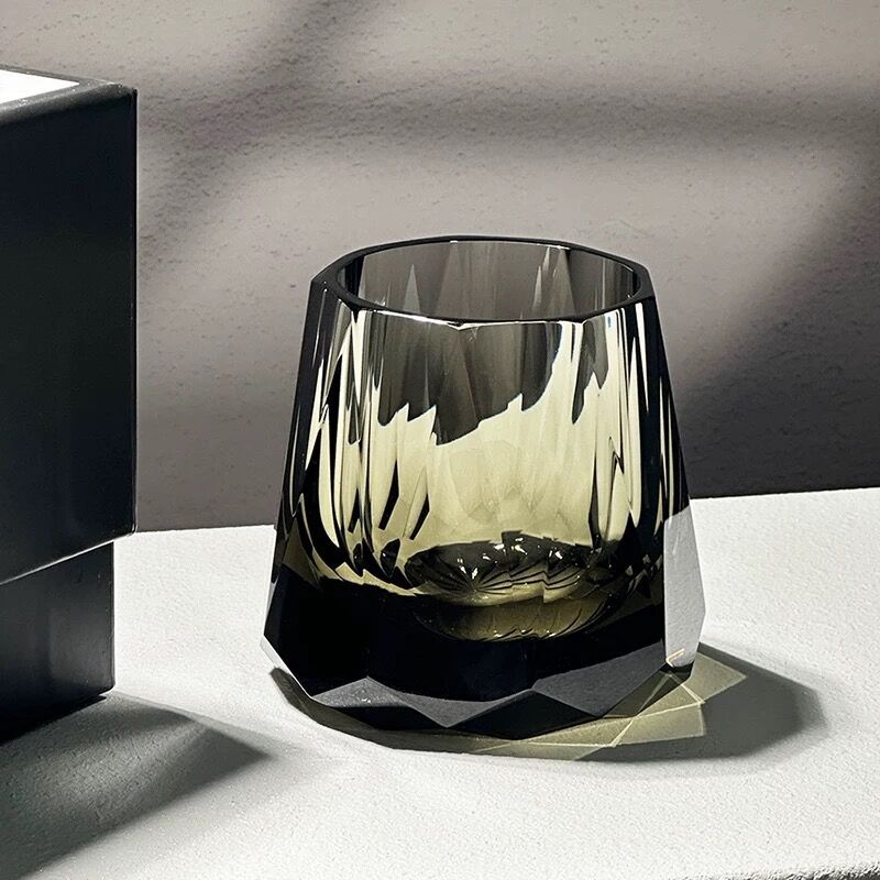 Handmade Luxury Crystal Whiskey & Wine Glasses