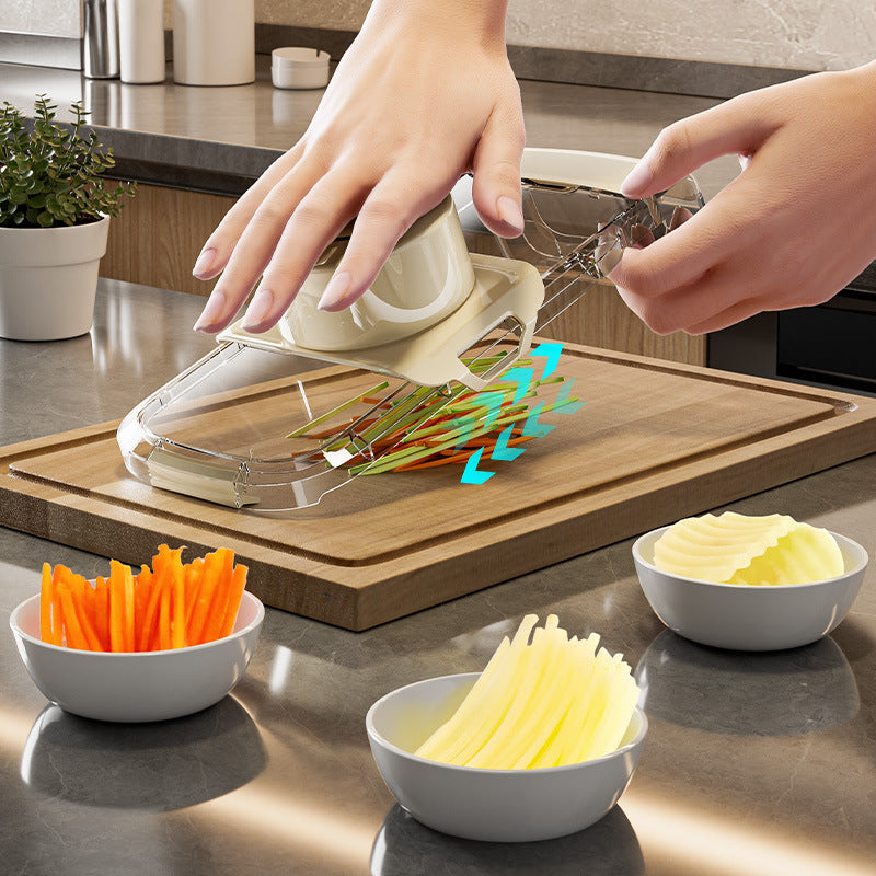 2-in-1 Vegetable Cutter and Drainer