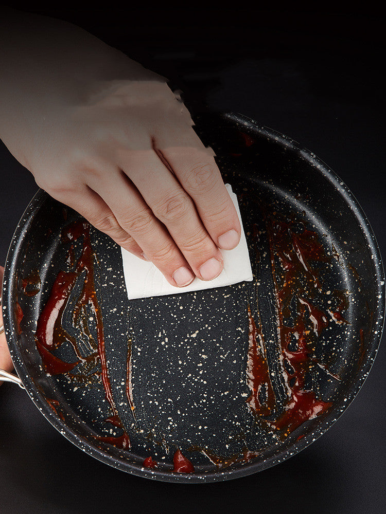 Alocs Stone-Color Non-Stick Folding Frying Pan