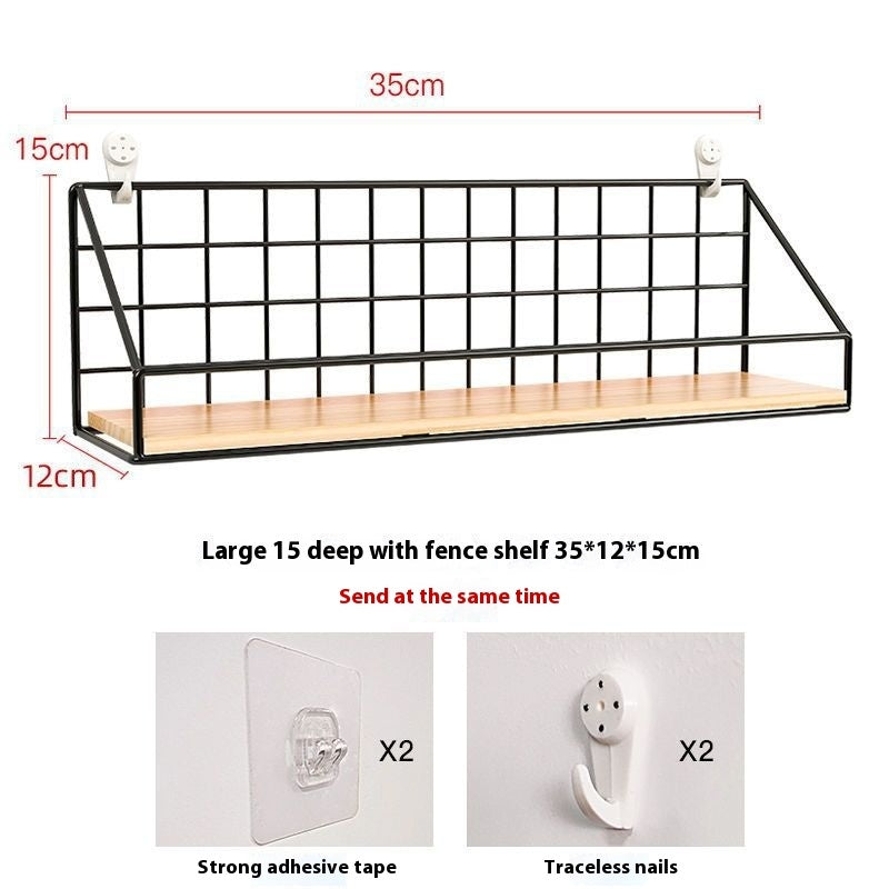 Wall-mounted Punching-free Storage Rack