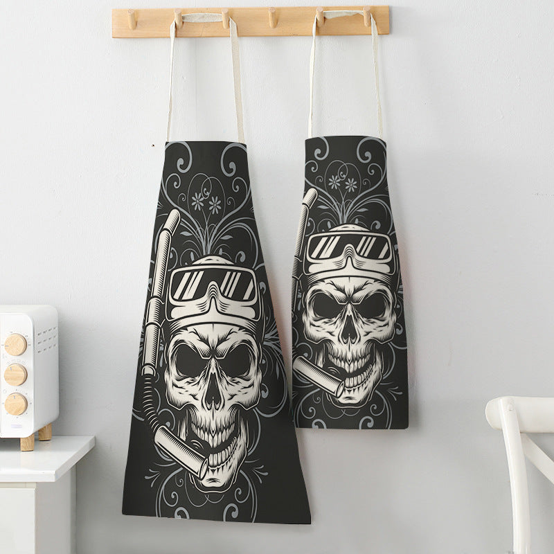 Creative Skull Series Multifunctional Kitchen Apron
