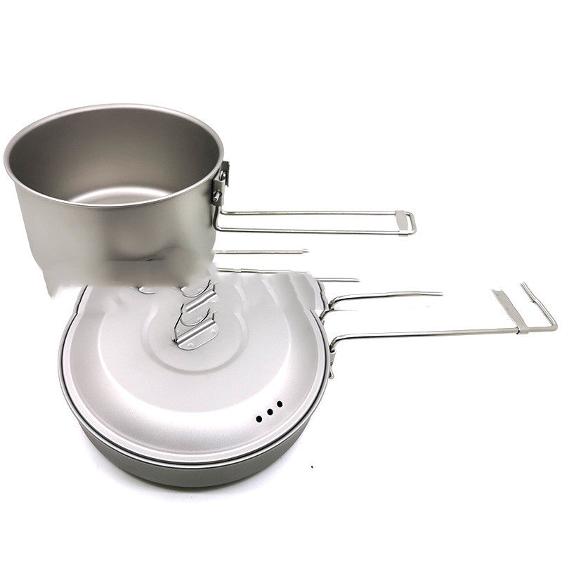 Pure Titanium Outdoor Set Pot