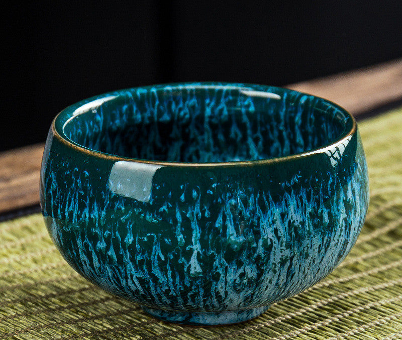 Jianzhan Ceramic Zen Tea Cup Kiln Change Master Cup
