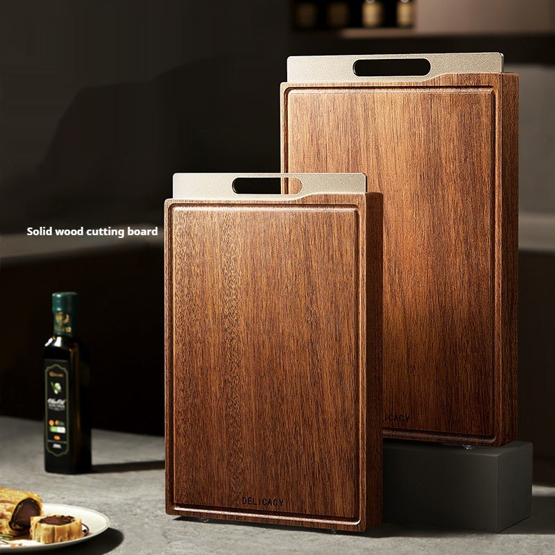 Solid Wood Kitchen Cutting Board Anti-Mildew & Antibacterial