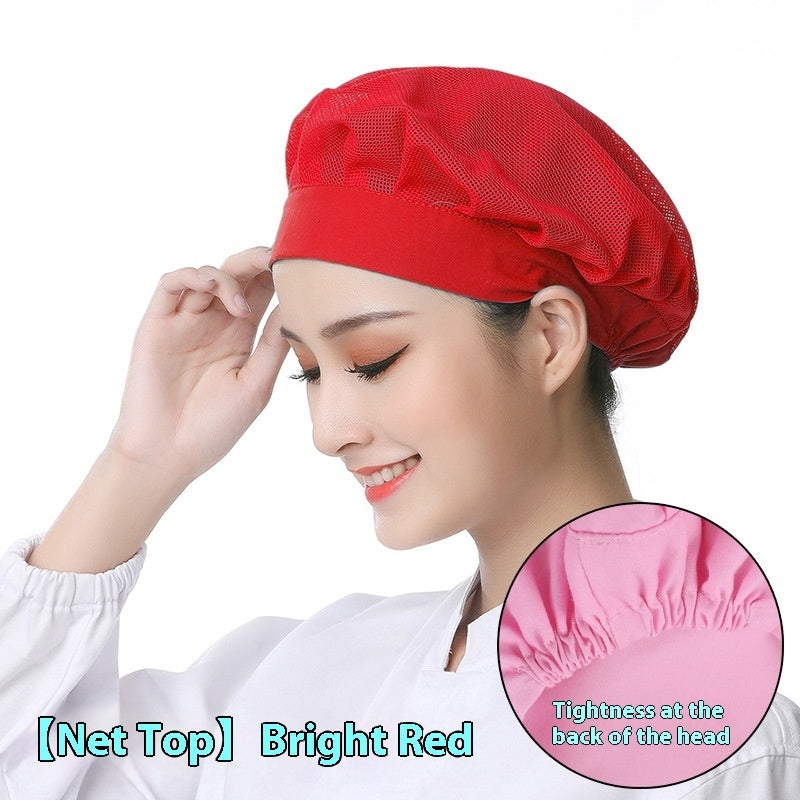 Workshop Work Cotton Female Male Factory Chef Cap
