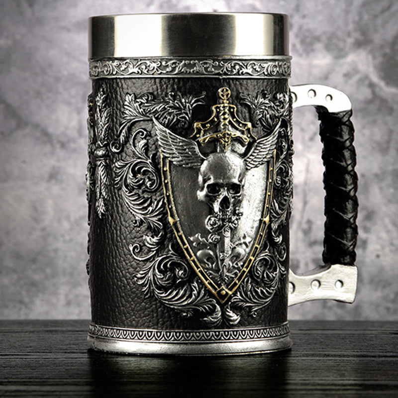 Double-Headed Eagle Beer Stein Mug