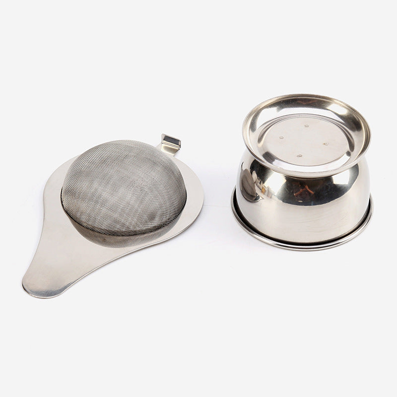 Stainless Steel Tea Strainer Bracket Kung Fu Tea Utensils