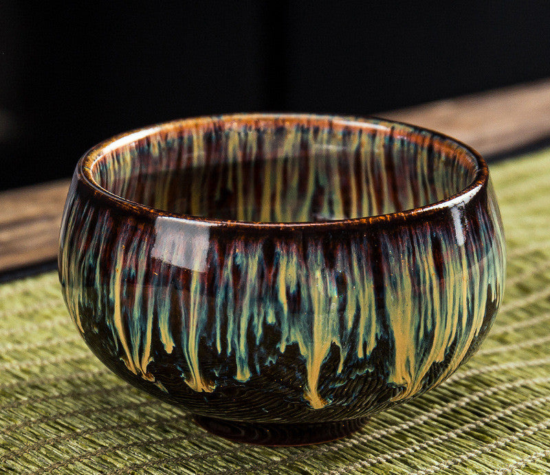 Jianzhan Ceramic Zen Tea Cup Kiln Change Master Cup