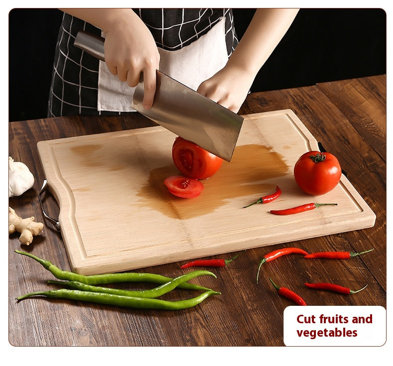 Whole Bamboo Household Cutting Board