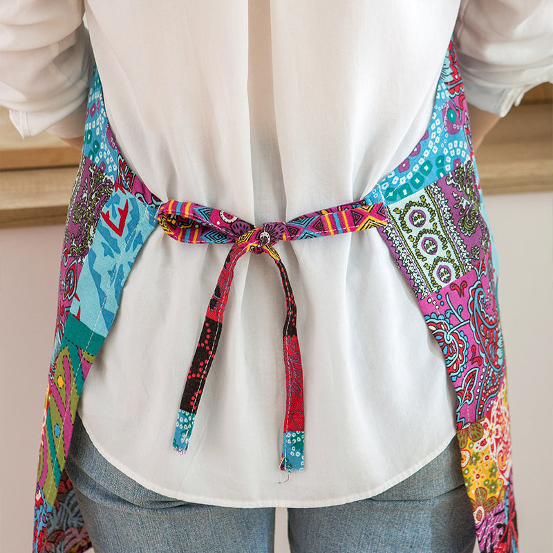 Household Fashion Personalized Polyester Kitchen Apron