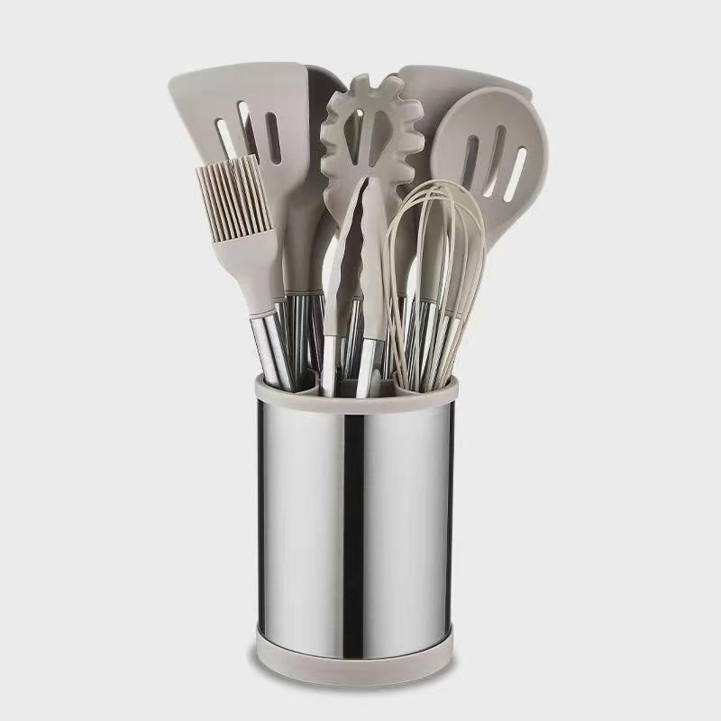 Non-Stick Cookware Rotating Spatula & Spoon Holder