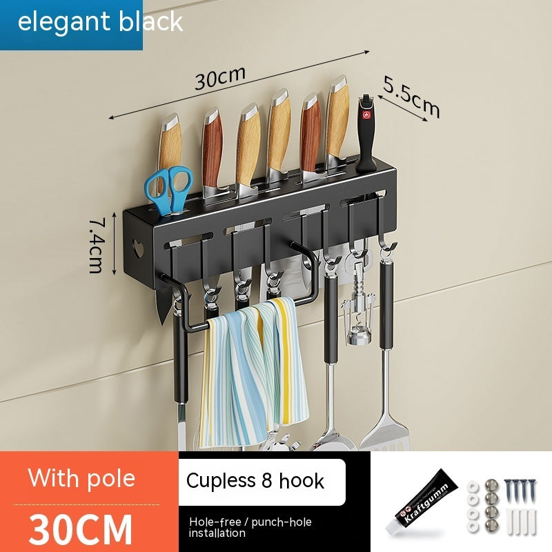 Kitchen Hook Wall Mounted Storage Rack