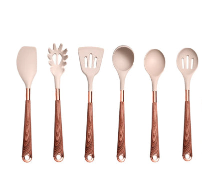 Silicone High-Heat Resistant Kitchen Utensil Set