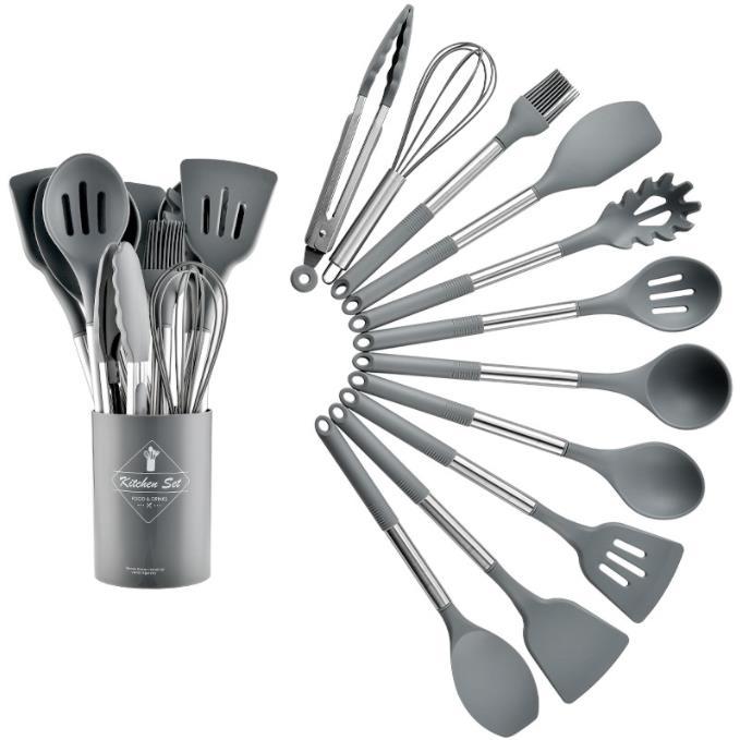 Heat-Resistant Non-Stick Pot Spoon & Spatula Set
