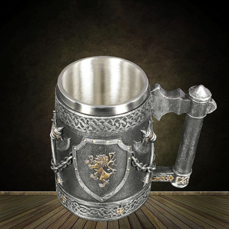 Double-Headed Eagle Beer Stein Mug