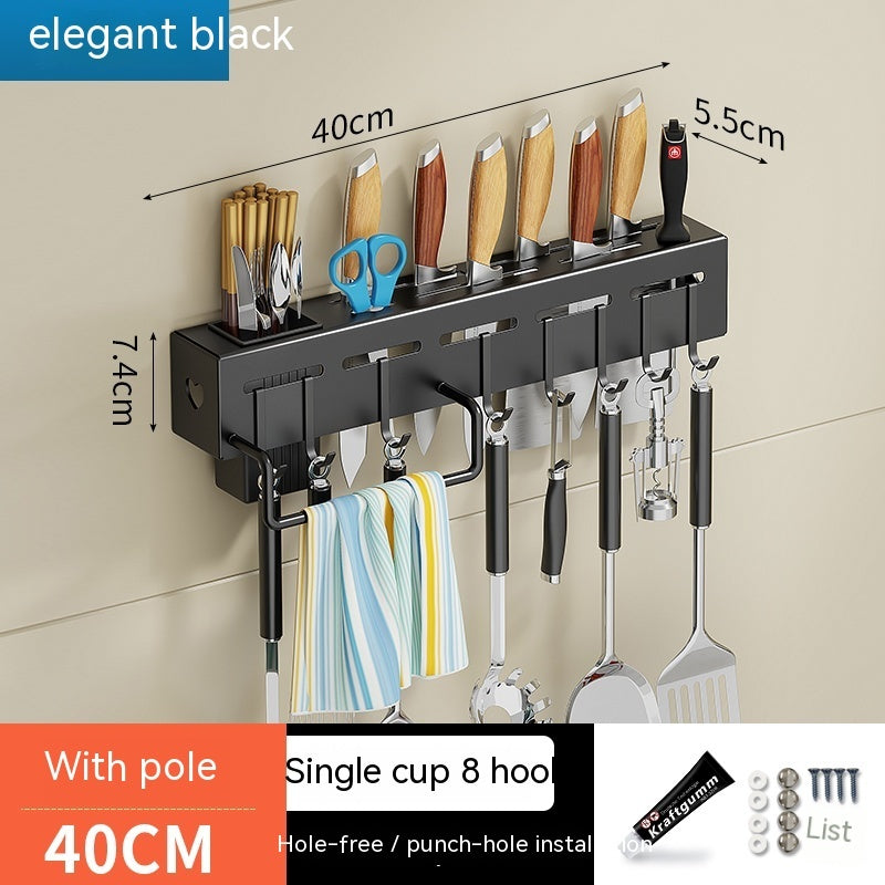 Kitchen Hook Wall Mounted Storage Rack