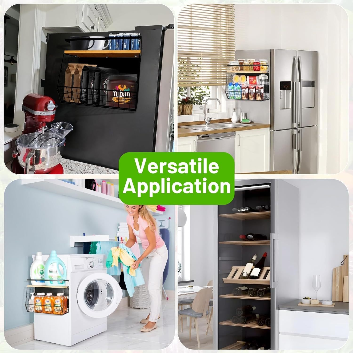 Wall-mounted Kitchen Rack Household