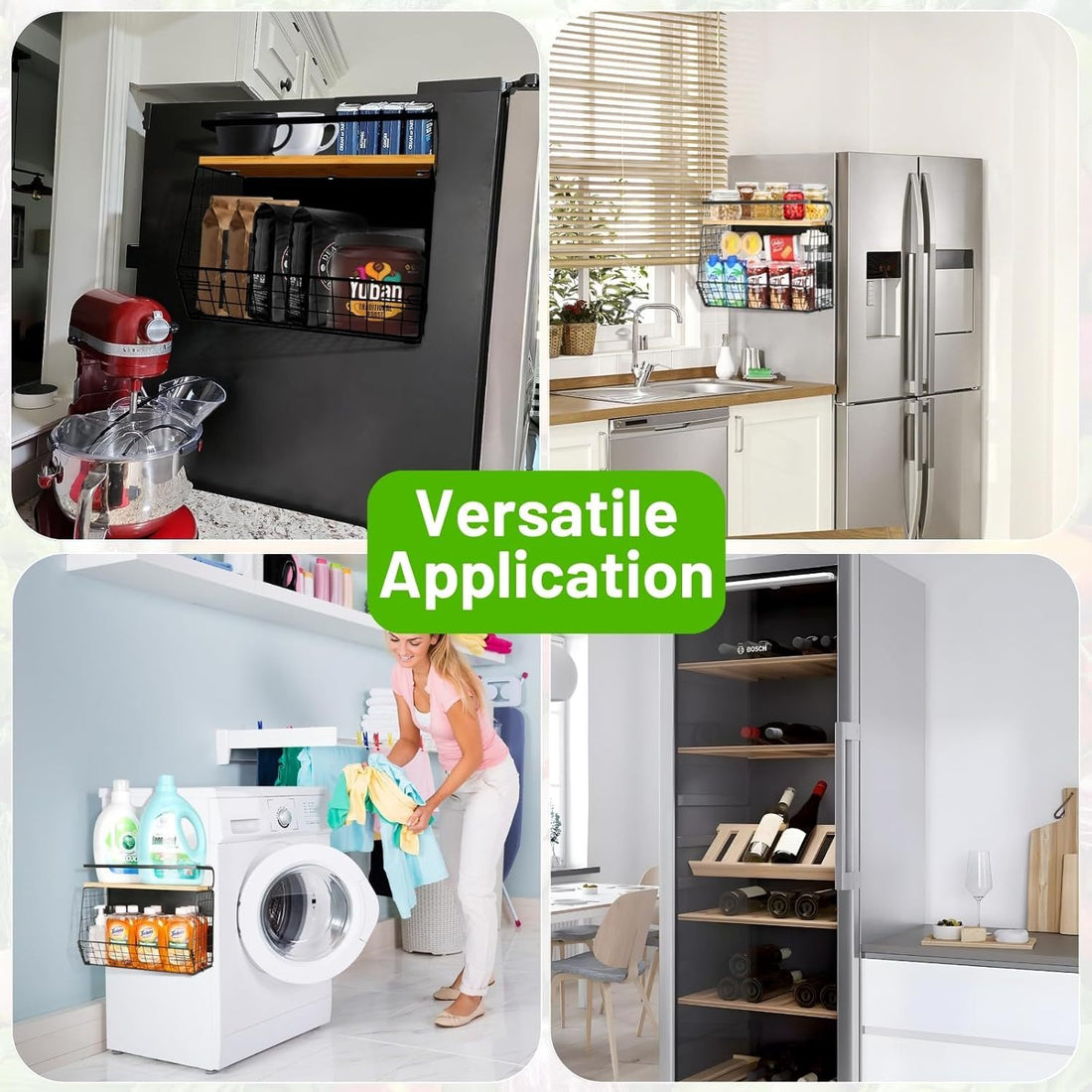 Wall-mounted Kitchen Rack Household