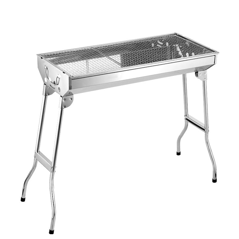 Foldable Stainless Steel Outdoor BBQ Grill