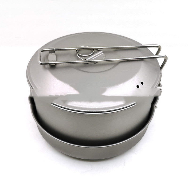 Pure Titanium Outdoor Set Pot