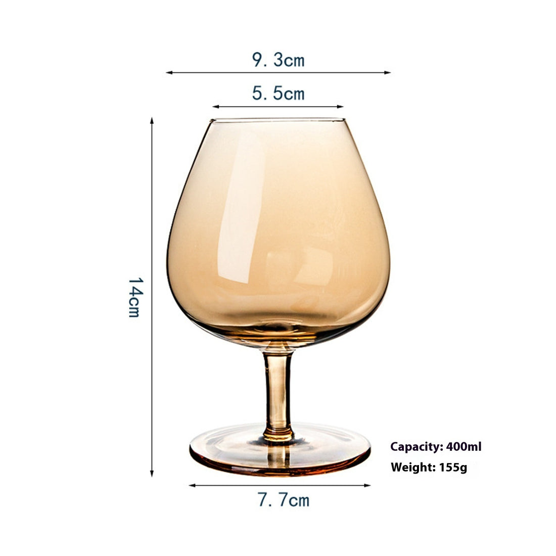 Golden Red Wine Glass Household Decanter