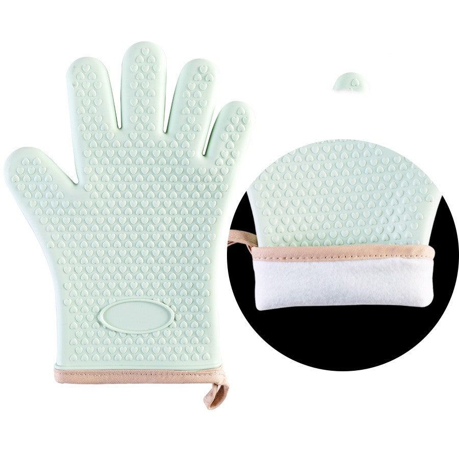 Silicone Heat Resistant Kitchen Gloves For Baking And Cooking