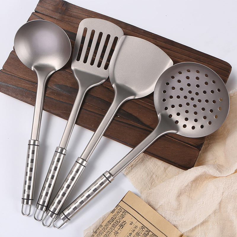 Pure Titanium Spatula Soup Spoon