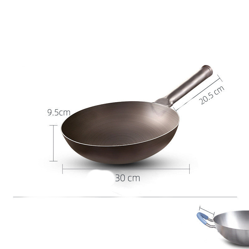 Pure Titanium Frying Pan Without Coating
