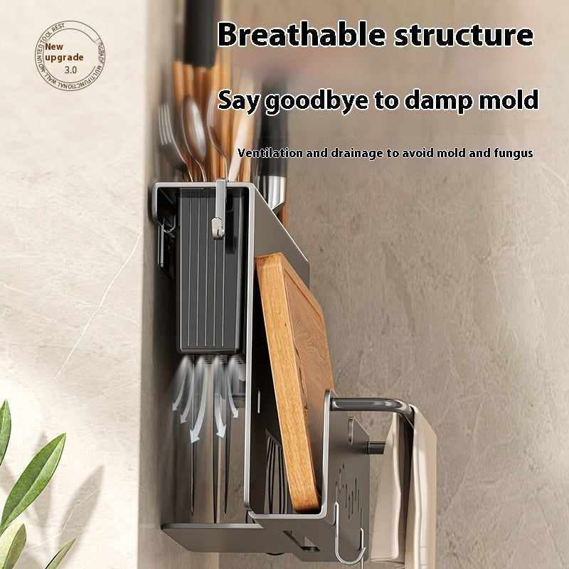 Knife Rack Storage Rack Home Wall-mounted