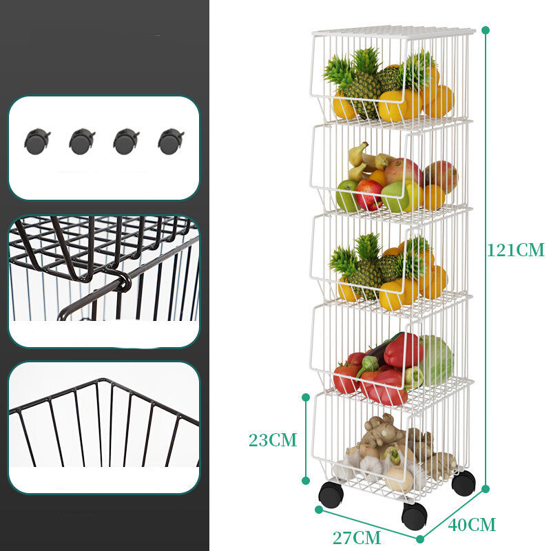 Black Paint Seasoning Bottle Finishing Storage Rack
