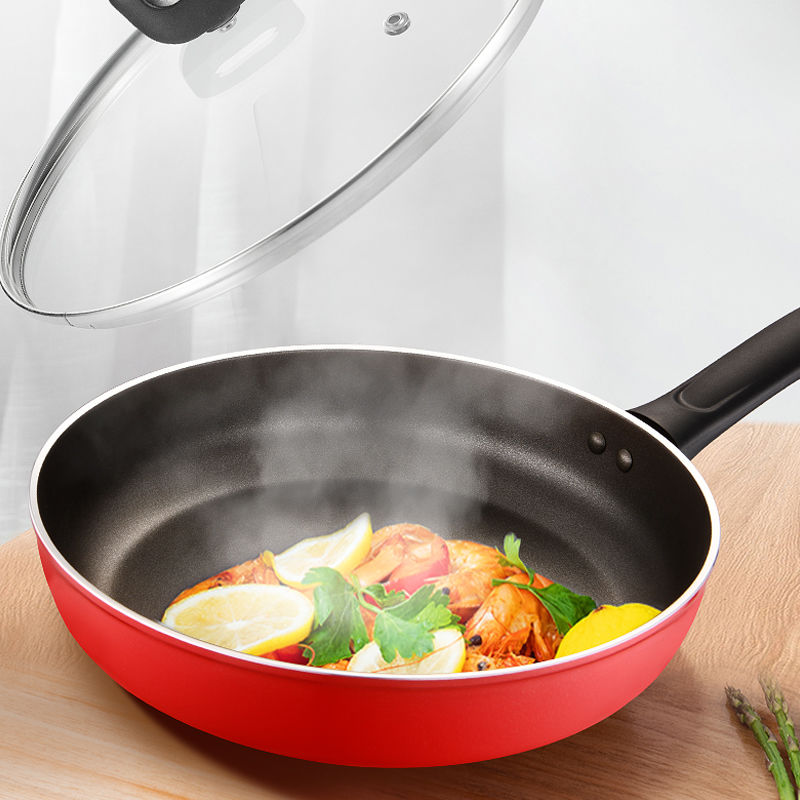 Non-Stick Flat Frying Pan Household Use