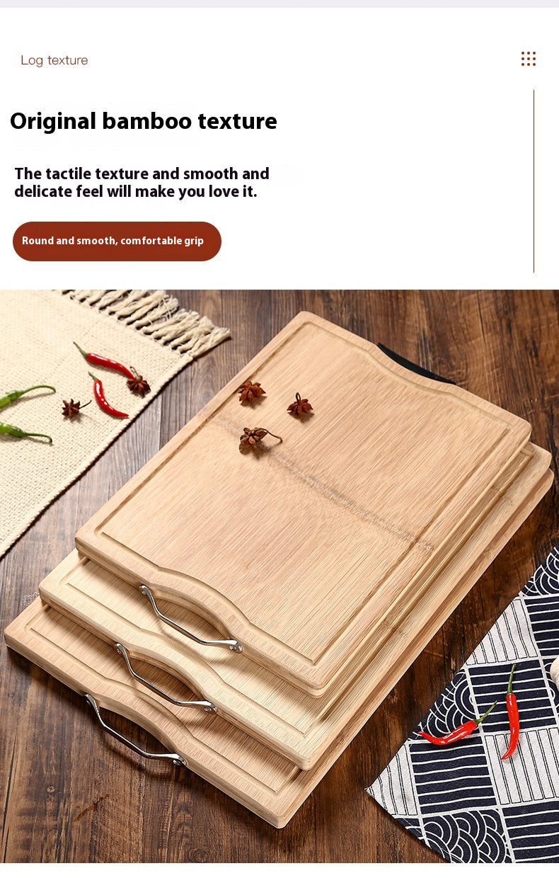 Whole Bamboo Household Cutting Board