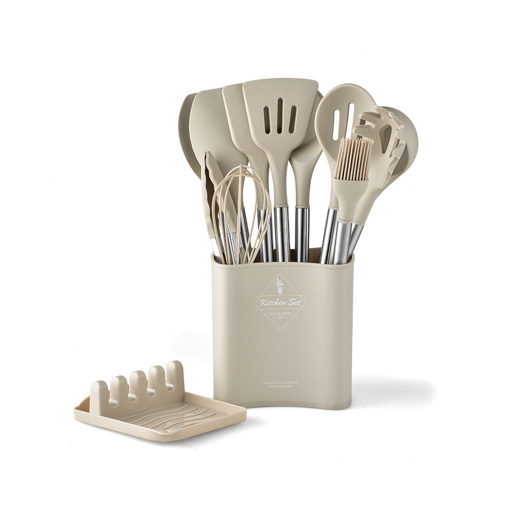 Heat-Resistant Non-Stick Pot Spoon & Spatula Set