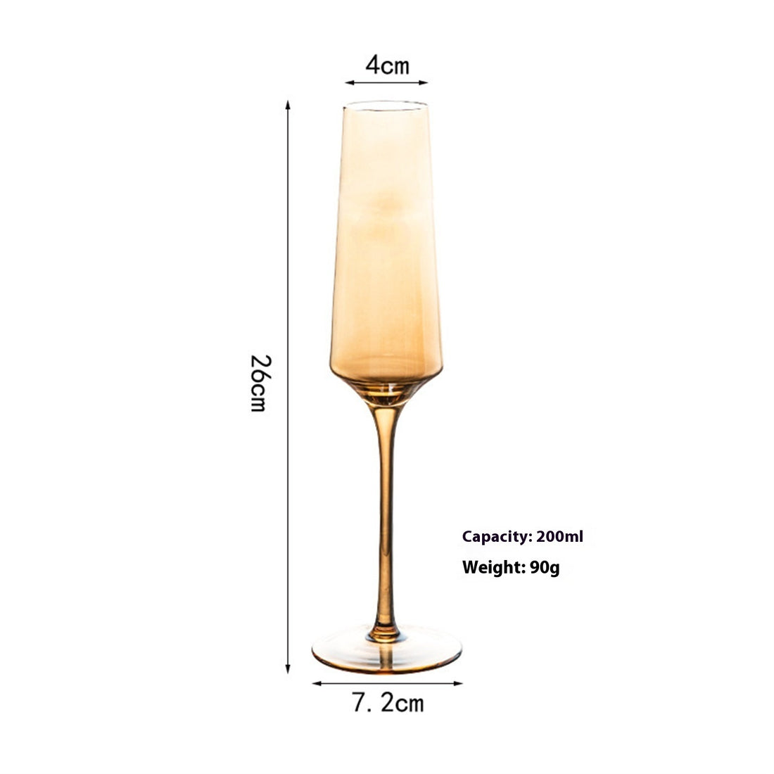 Golden Red Wine Glass Household Decanter