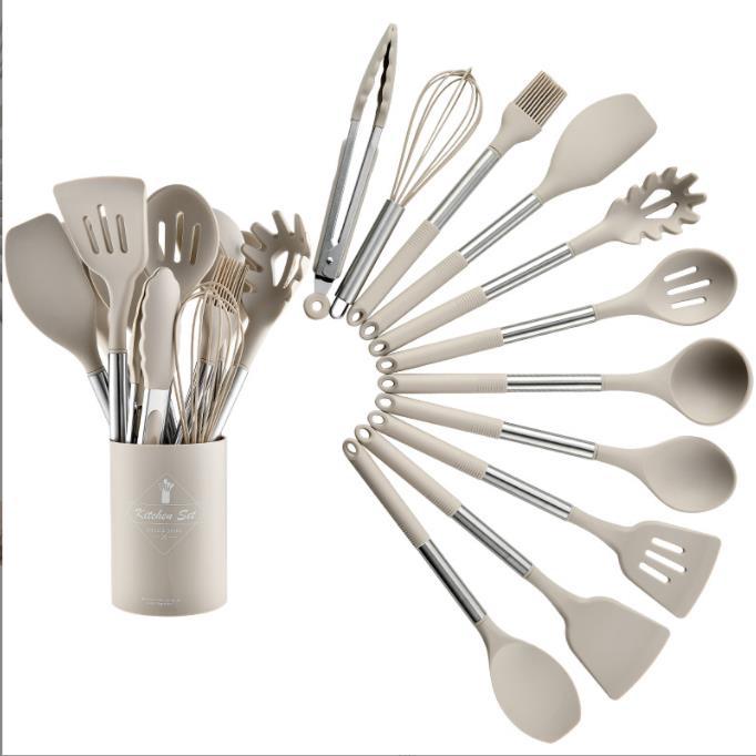 Heat-Resistant Non-Stick Pot Spoon & Spatula Set